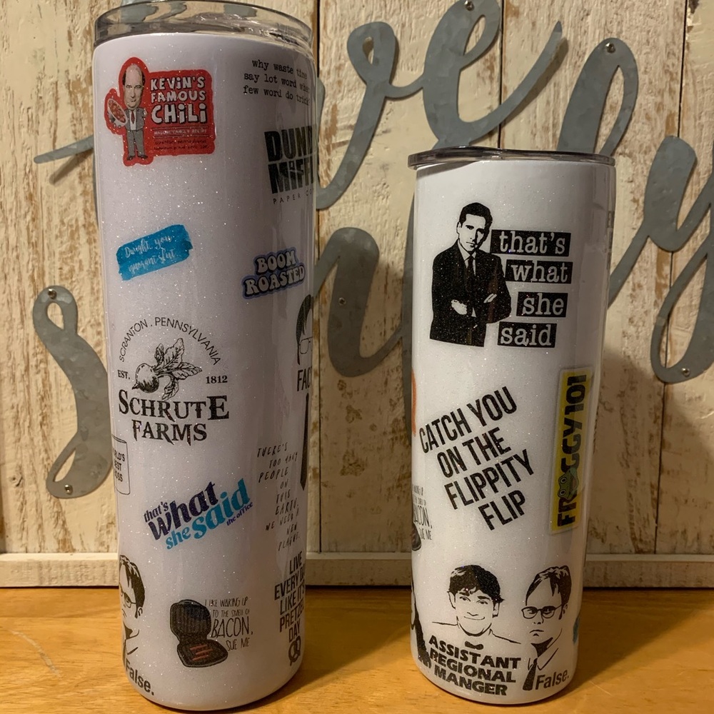 The office 20 oz tumbler